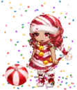 Candy Cane Girl