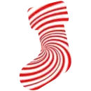 Candy Cane Stocking