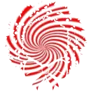 Candy Cane Wreath