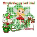 Merry Christmas Sweet Friend