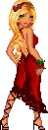 Red dress