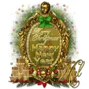 Mel-Christmas Frame