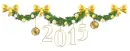 New Year 2015 divider