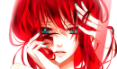 girl is hair red