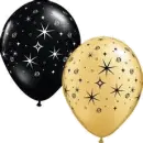 Black and Gold Ballons