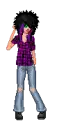 Purple shirt