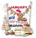 Birthday Month January
