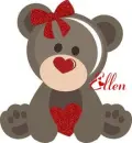 Ellen Teddy bear