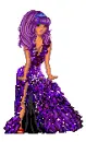 All purple
