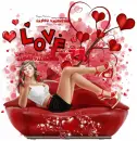 Girl /Love red