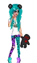 Blue hair 2