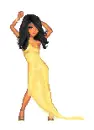 Yellow dress