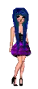 Purple dress