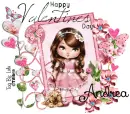 Andrea - Happy Valentine's Day Valentine Love