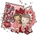  Happy Valentine's Day Valentine Love and Kisses 
