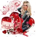 Valentines Day/Marilyn/Red