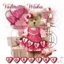 Valentine Wishes bear/Dorothy