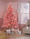 Pink Xmas tree!