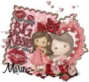 Marie - Happy Valentine's Day Valentine Love Kisses