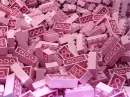 Pink lego