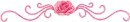 Pink rose divider