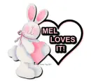 Mel - Rabbit - Loves It