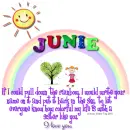 Junie - Rainbow - Sister