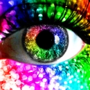 glitter eye