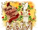 Bren Valentine's Day red