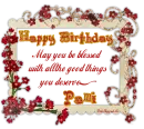Happy Birthday - Pami