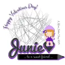 Junie - Scribble - Girl - Heart