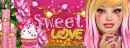 Sweet pink Love FB cover