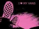 i love my vans pink
