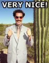 very nice borat