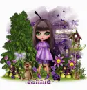 Spring is coming/Purple/Girl/Connie