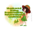 Mel - Life - Friend - Flowers