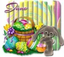 Bunny with eggs - Jane