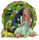 Happy St Patricks day/pot of gold/Robbie
