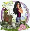 Hello Spring girl/Jaya