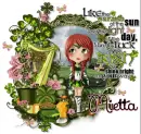 Mietta - Happy St. Patricks Day Luck of the Irish friend