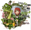 Anna - Happy St. Patricks Day Luck of the Irish friend