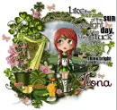 Ilona - Happy St. Patricks Day Luck of the Irish friend