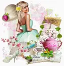 Welcome Spring/girl/Linda