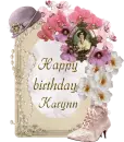 Happy Birthday! Karynn