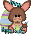 Happy Easter April