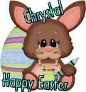 Happy Easter Chrystal