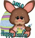 Happy Easter Lola