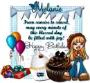Happy Birthday ~ Melanie