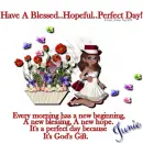 Junie - Blessed - Hopeful - Butterflies