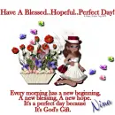 Nina - Blessed - Hopeful - Butterflies